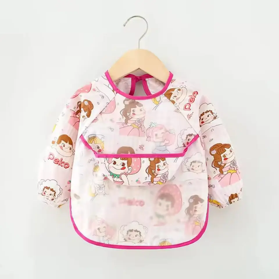 Babero impermeable con Manga para Bebé 1