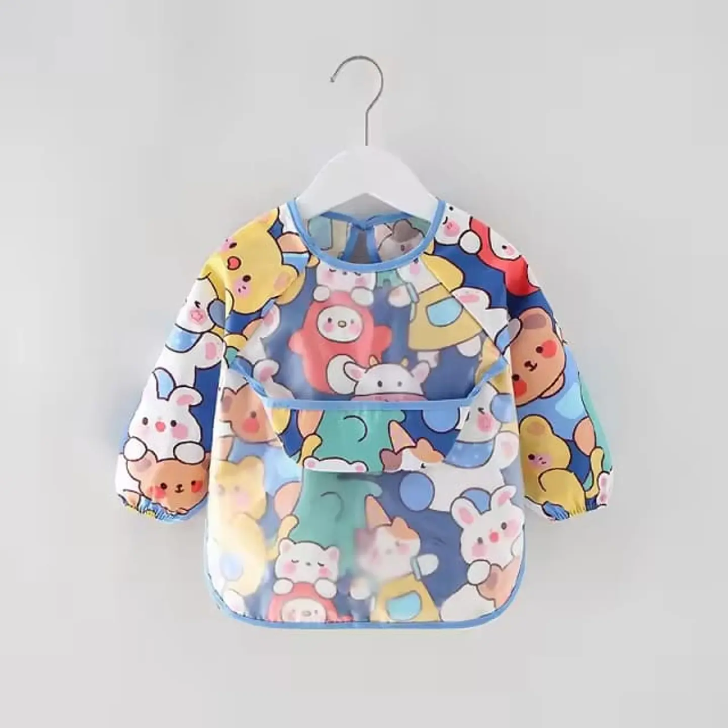 Babero impermeable con Manga para Bebé 4