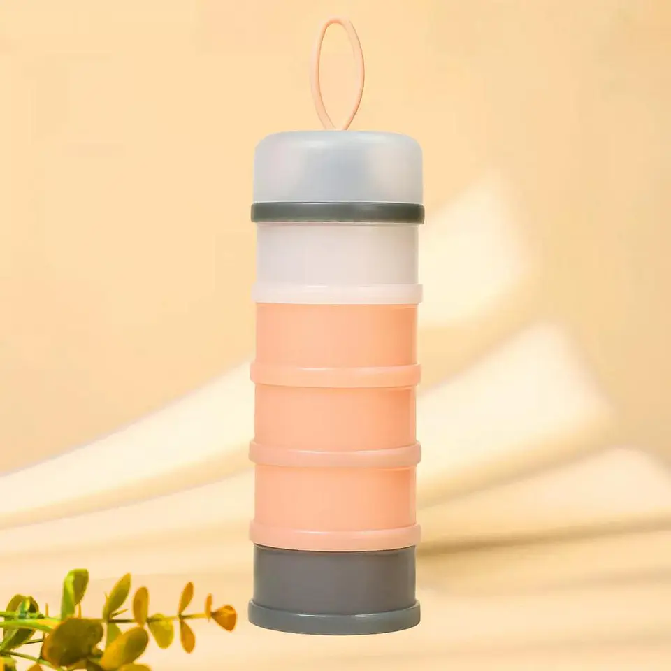 Dispensador dosificador de Leche en Polvo y Portafórmula para Bebé (Compartimentos) 1