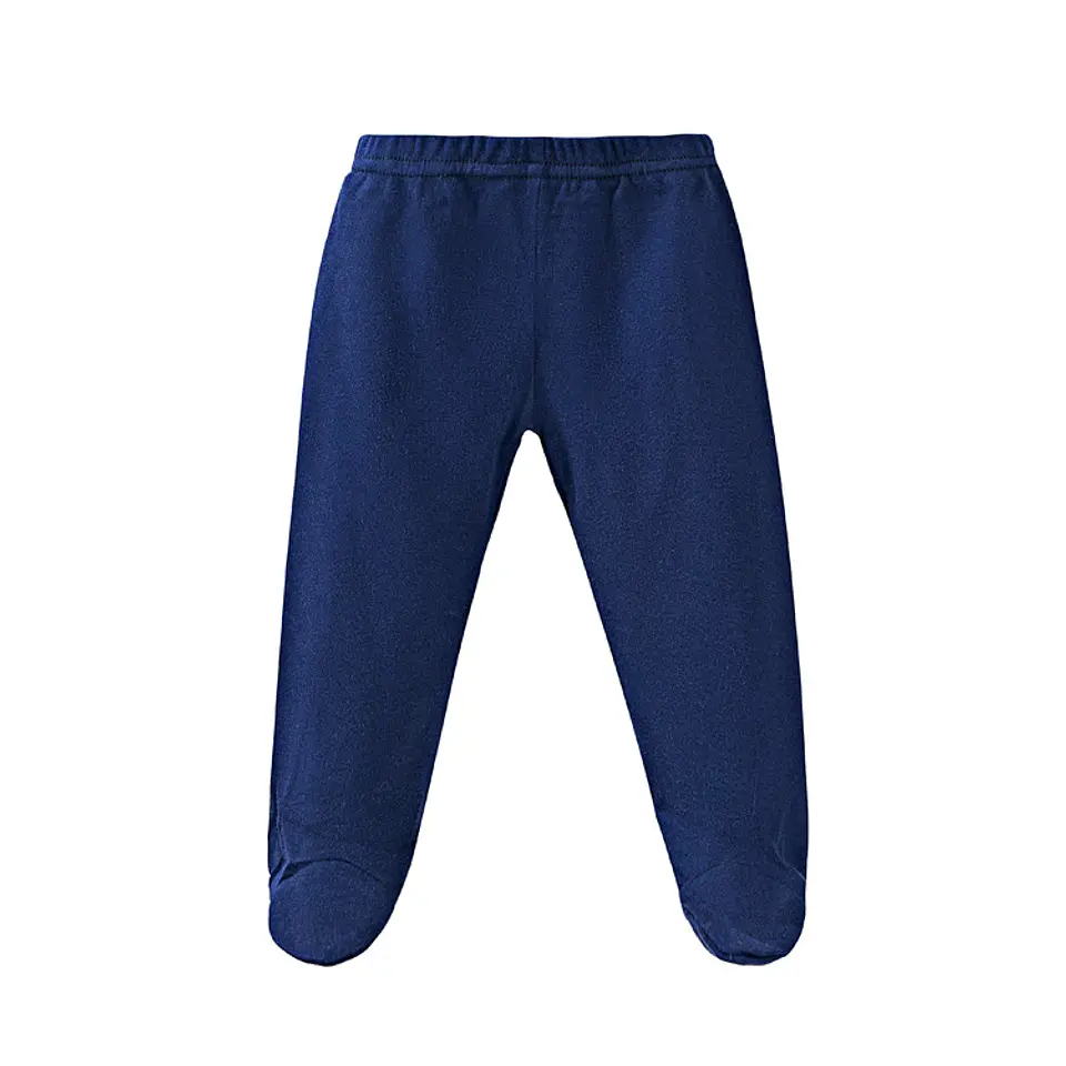 Pantalones de algodón con Pie para Bebé 4