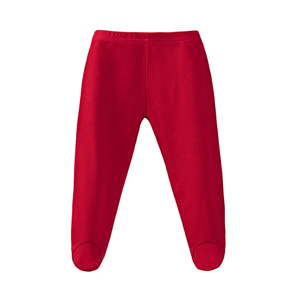 Pantalones de algodón con Pie para Bebé 2