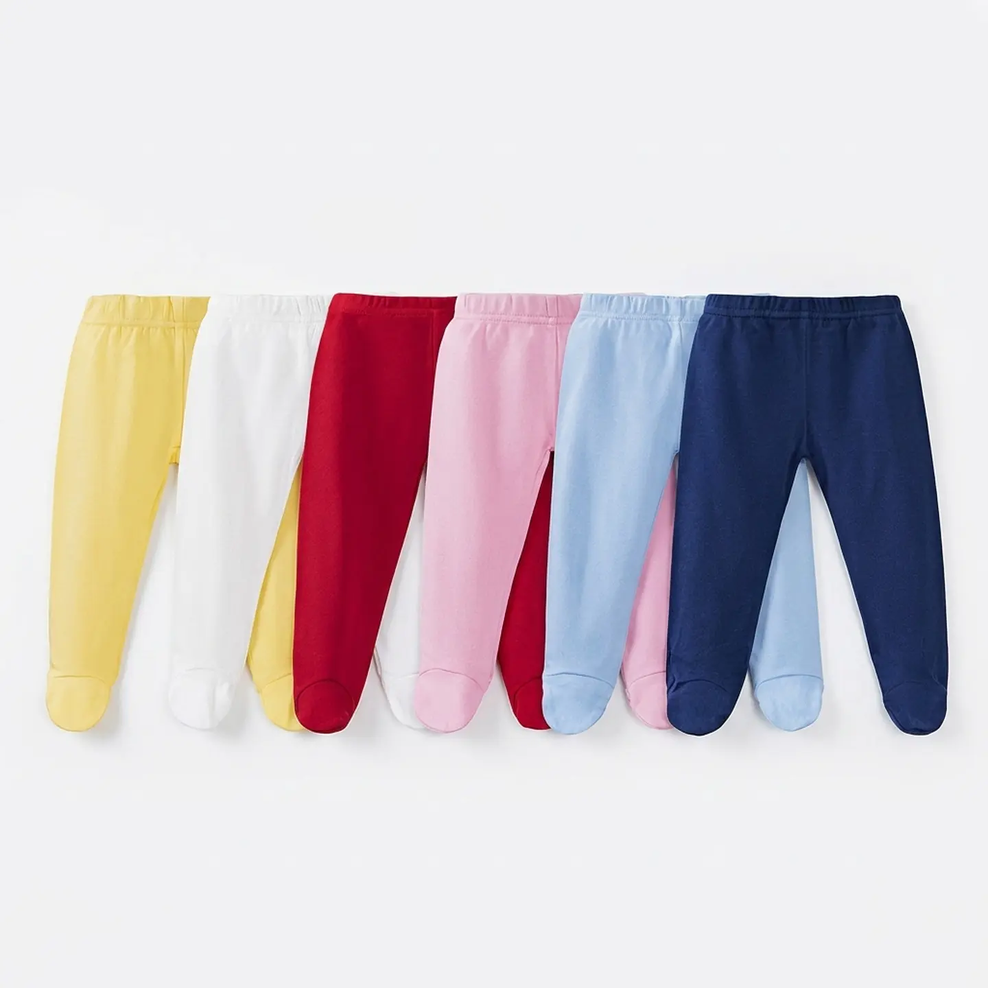 Pantalones de algodón con Pie para Bebé 7