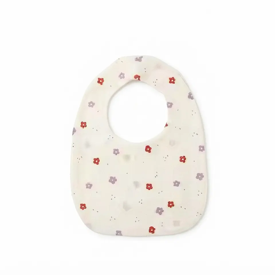 Babero de Algodón 100% para Bebé con Broche Ajustable 8