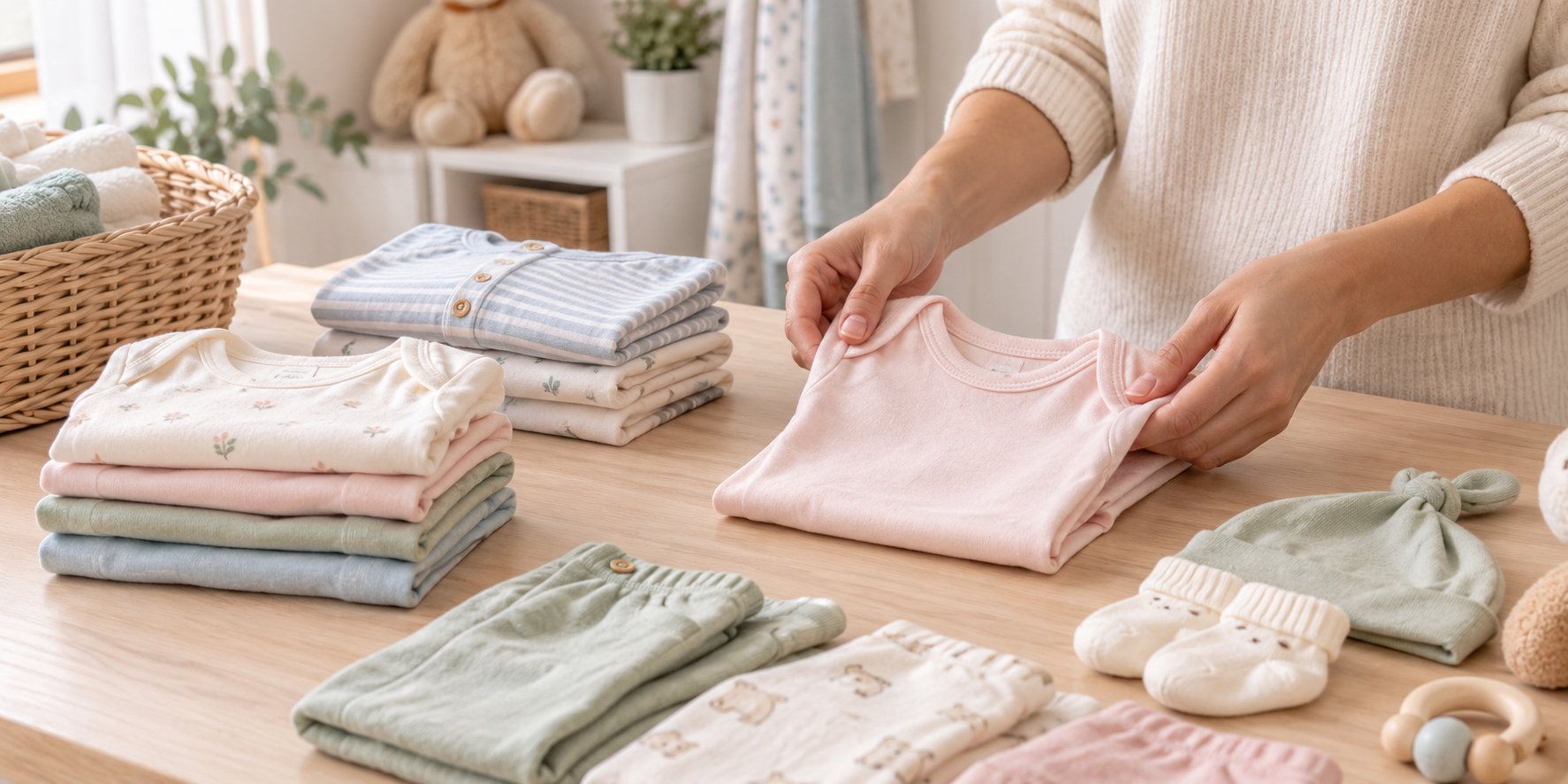 Cómo cuidar la ropa de algodón de tu bebé para que dure más tiempo
