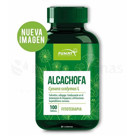 Alcachofa 100 Tabletas  Funat