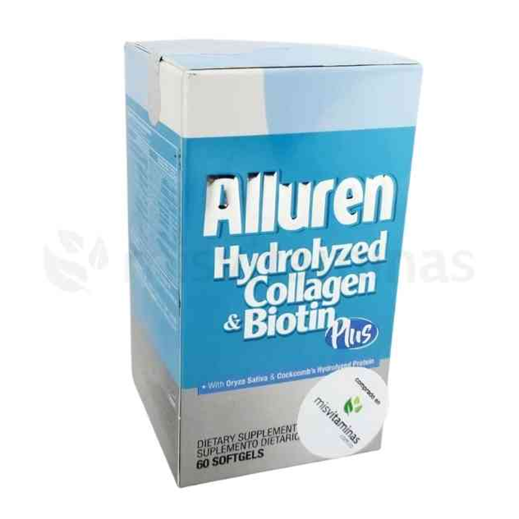 Alluren Colageno Hidrolizado con Biotina Plus