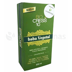 Baba Vegetal Tratamiento Anticaída 200 ml Bio Cress 10