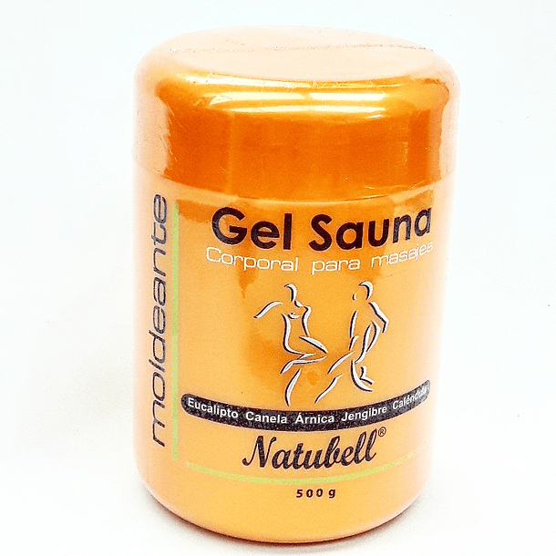 Gel Sauna Moldeante 500 g Natubell 1