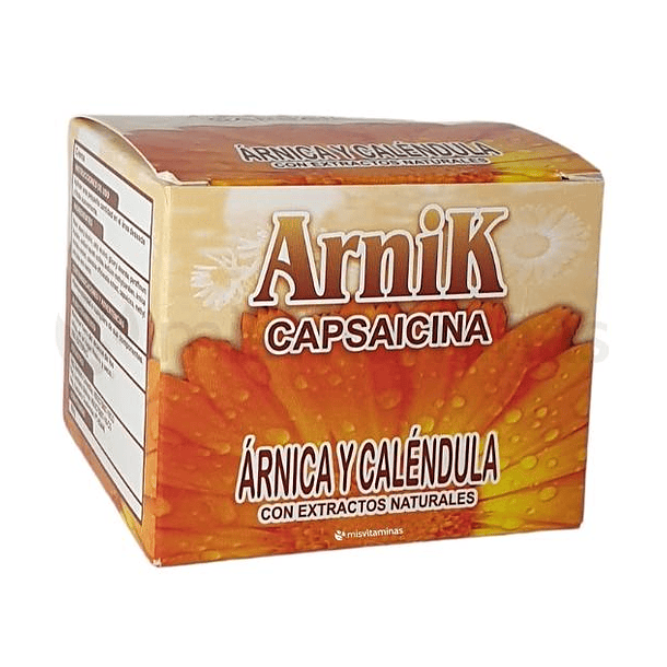Crema ArniK Capsaicina Árnica y Caléndula 60g VIM 1