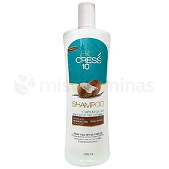 Shampoo Aceite de Coco y Vitamina E 1000 ml Bio Cress 10