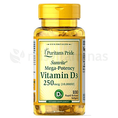 Vitamina D3 10000 IU Puritan's Pride