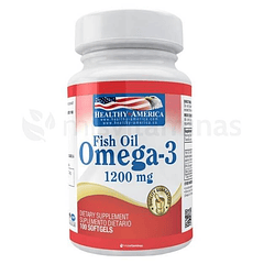 Omega 3 1200 mg 100 Softgels Healthy America 