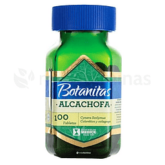 Alcachofa 100 Tabletas Botanitas