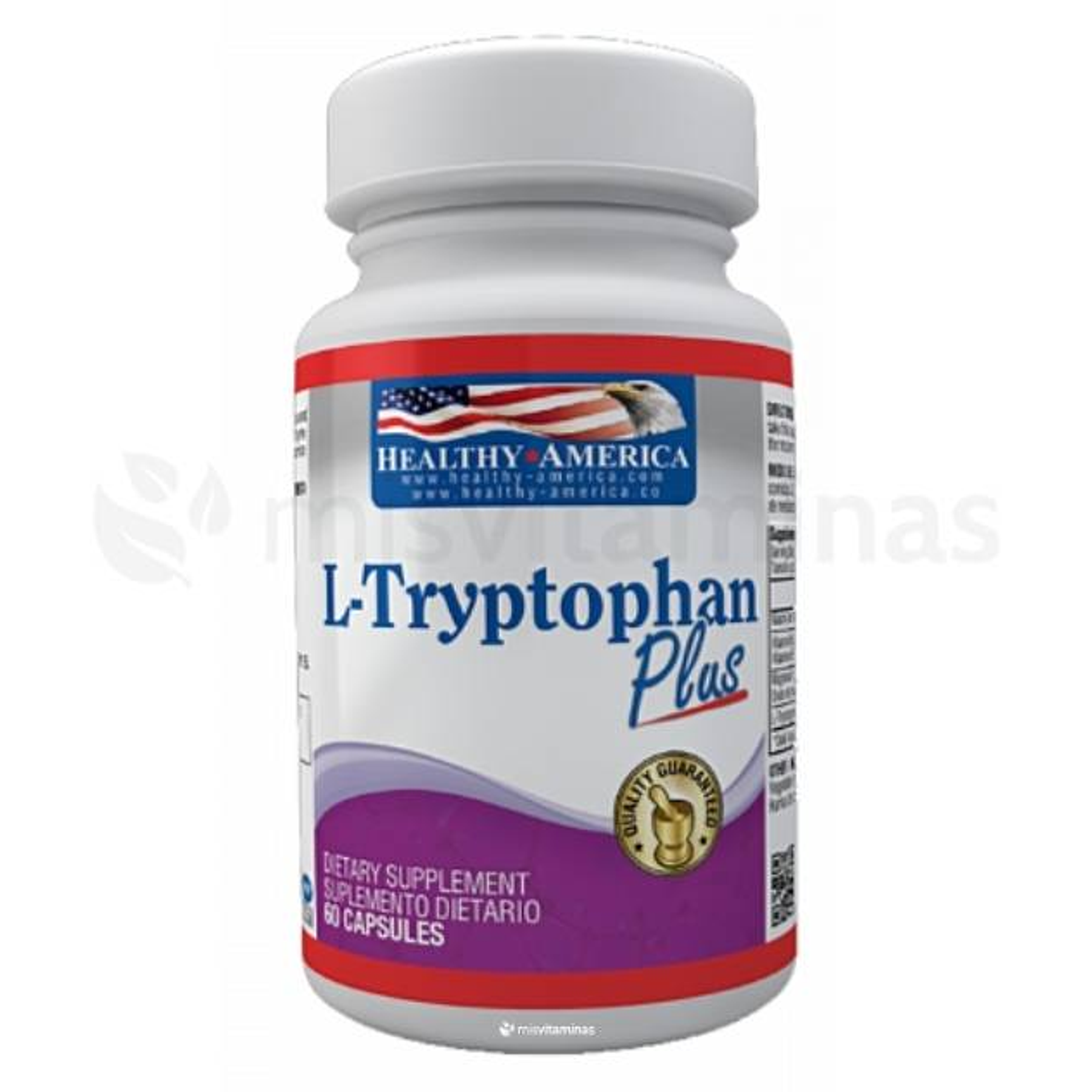 L-Tryptophan Plus Healthy America 60 Capsulas