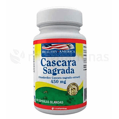 Cascara Sagrada Healthy America 60 Capsulas