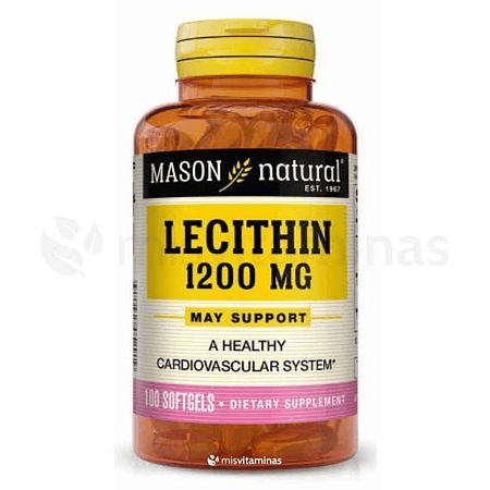 Lecithin 1200 mg Mason Natural 