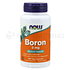Boron 3 mg Now Foods 100 Capsulas