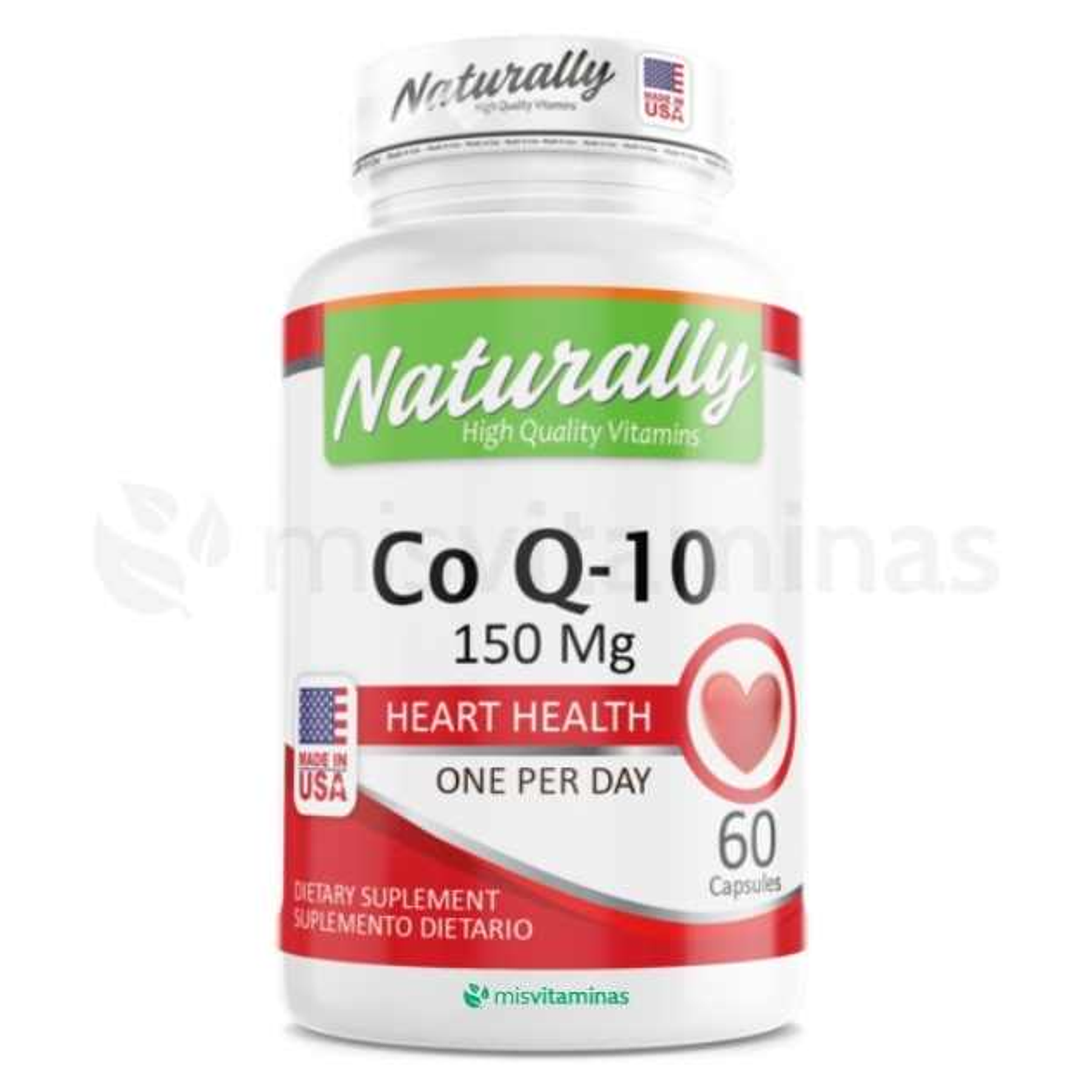 Coenzyma Q10 150 mg Naturally