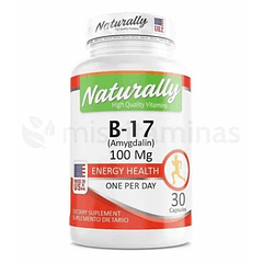 B17 Amygdalin 100 mg 30 Cápsulas