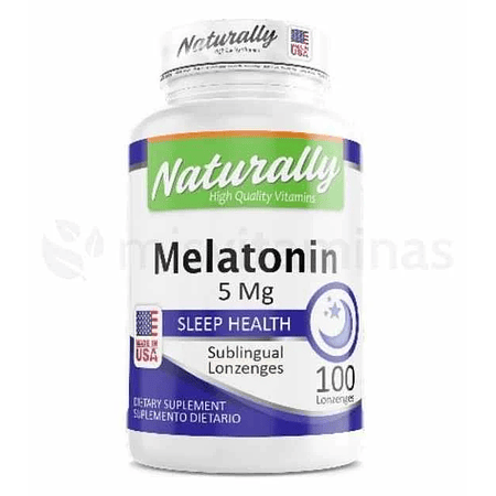 Melatonina Sublingual 5 mg Naturally 