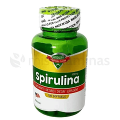 Spirulina 500 mg Consumer 100 Softgels Barber 