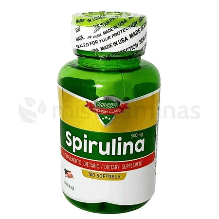 Spirulina 500 mg Consumer Barber 