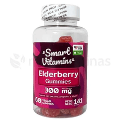 Elderberry 300 mg 60 Gomas Smart Vitamins