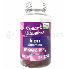 Iron 10000 mcg  Smart Vitamins  