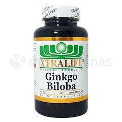 Ginkgo Biloba 40 mg 100 Cápsulas Xtralife 