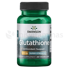 Glutathione Antioxidante 200 mg Swanson 60 Cápsulas