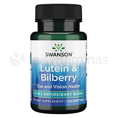 Lutein Bilberry Antioxidante Swanson 120 softgels