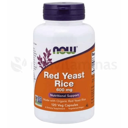 Red Yeast Rice 600 mg 60 Cápsulas