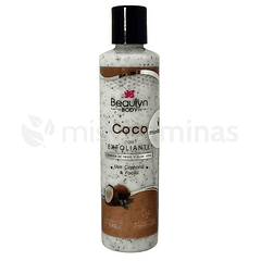 Crema de Coco con Exfoliante 240 g Beaulyn