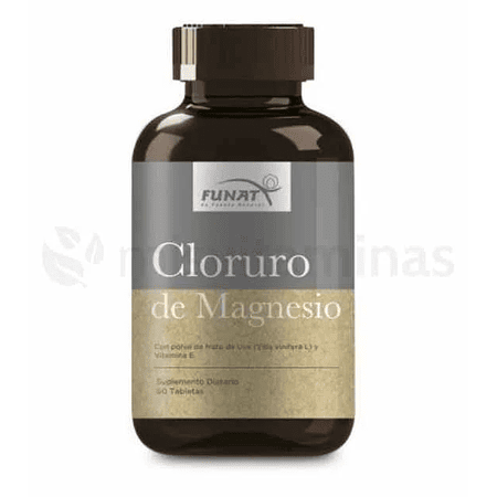 Cloruro de Magnesio Funat con Vitamina E x 60 Tabletas 