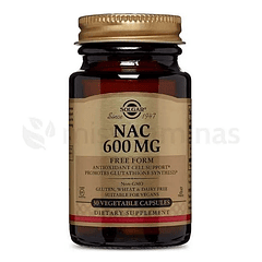 Nac 600 Solgar N acetyl L Cysteina 