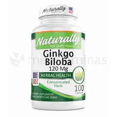 Ginkgo Biloba 120 mg 100 Cápsulas