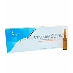 Vitamin C Skin 10 Ampolletas Denova 