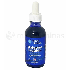 Oxigeno Liquido Premium Natural Nutrition 60 ml