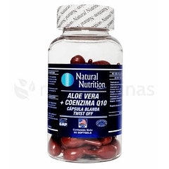 Aloe Vera y Coenzima Q10 60 Softgels Natural Nutrition