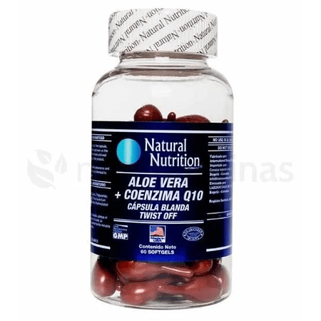 Aloe Vera mas Coenzima Q10 Natural Nutrition