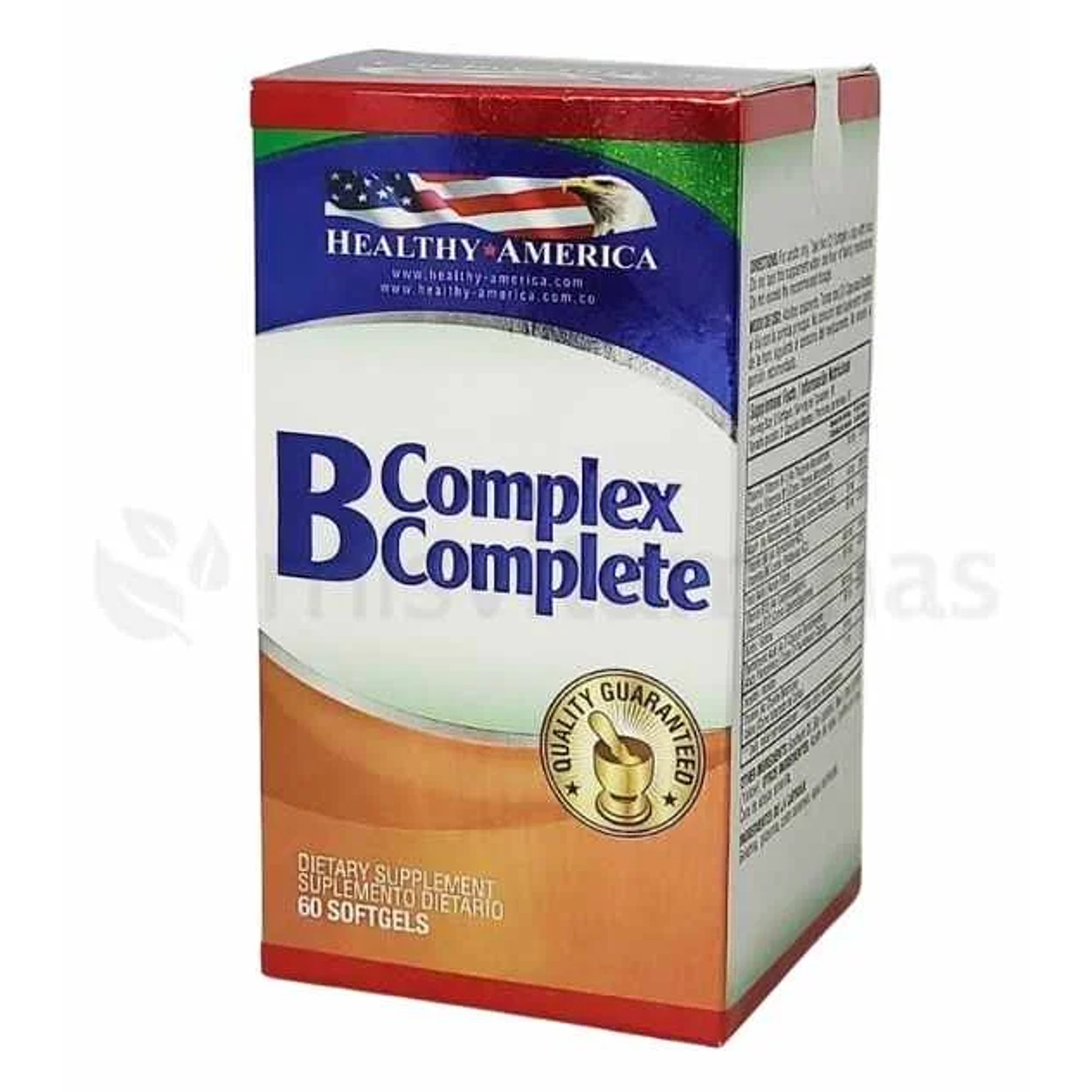B 50 complex Complete 60 Softgels Healthy America