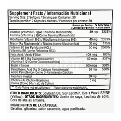 B Complex Complete 60 Softgels Healthy America