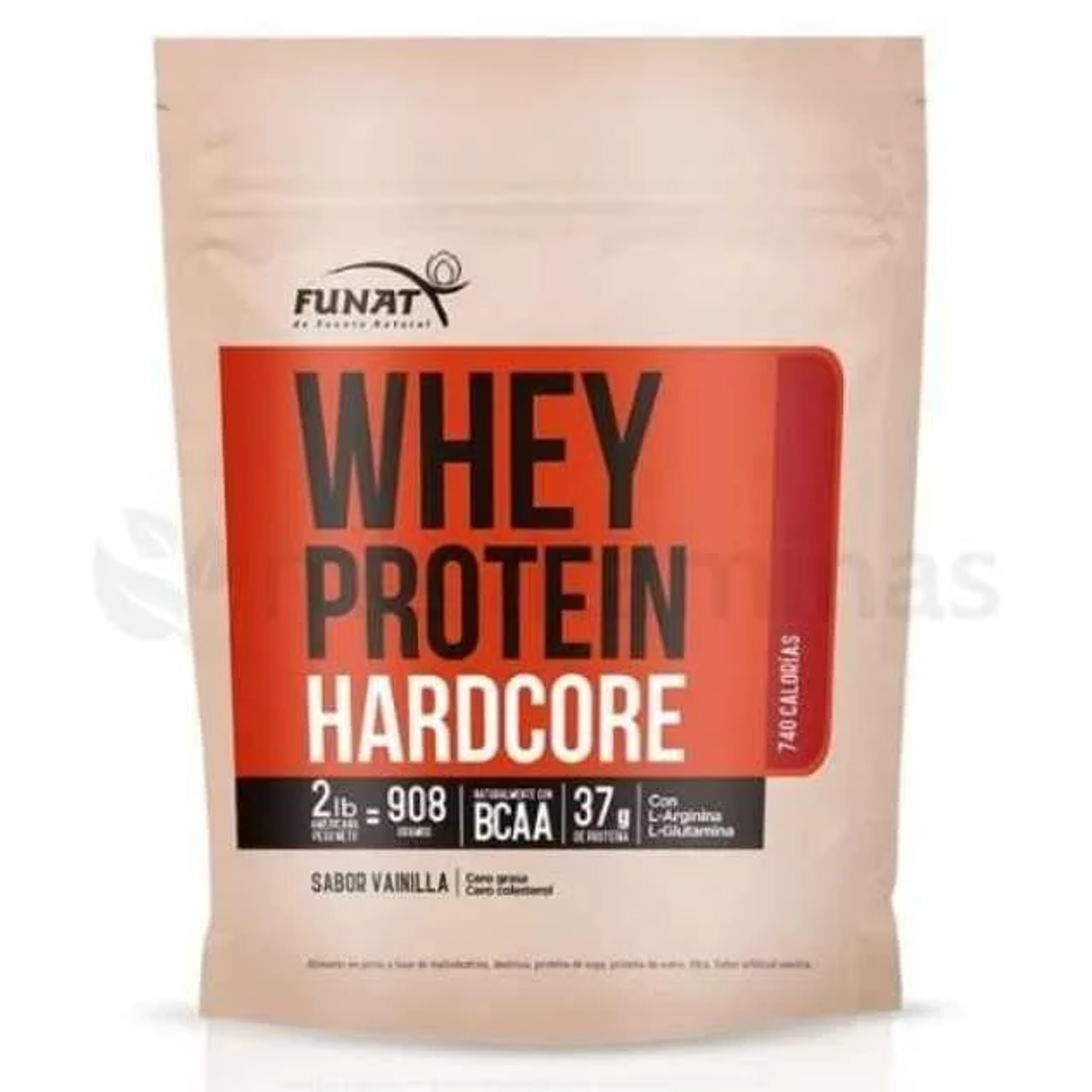 Whey Protein Hardcore Funat 2 libras