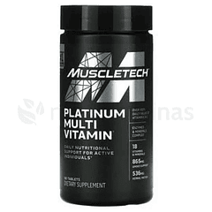 Multivitamin Platinum Muscletech 90 Tabletas