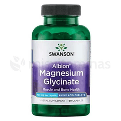 Magnesium Glycinate Albion Swanson 90 Cápsulas