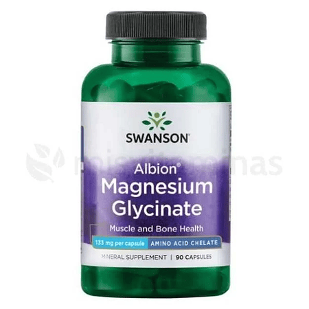 Magnesium Glycinate Albion Swanson 90 Capsulas