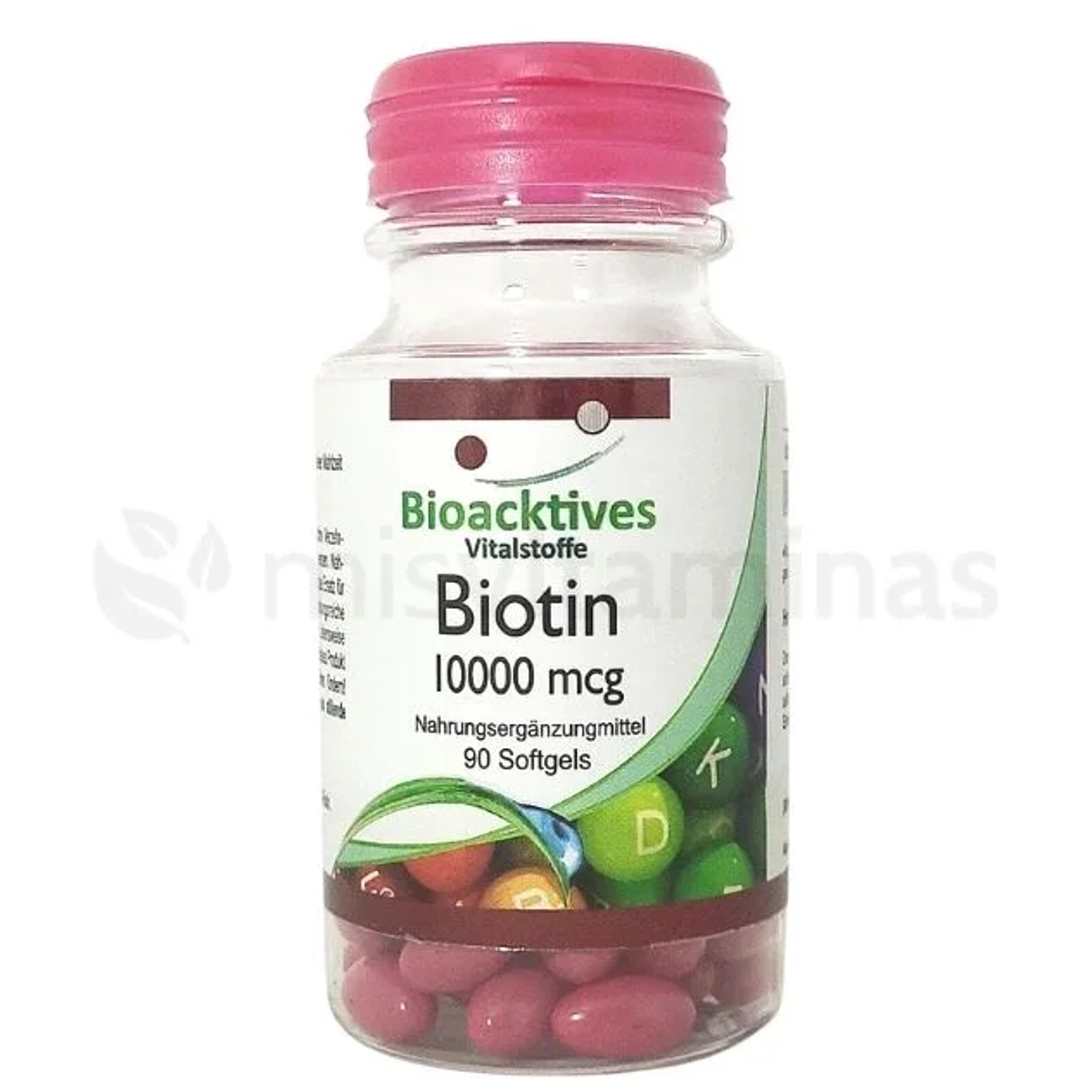 Biotin 10000 mcg Bioacktives 90 Softgels