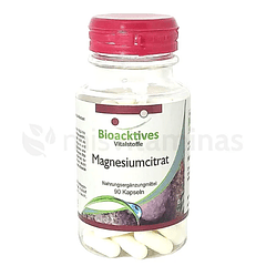 Citrato de Magnesio Aleman 90 Cápsulas Bioacktives