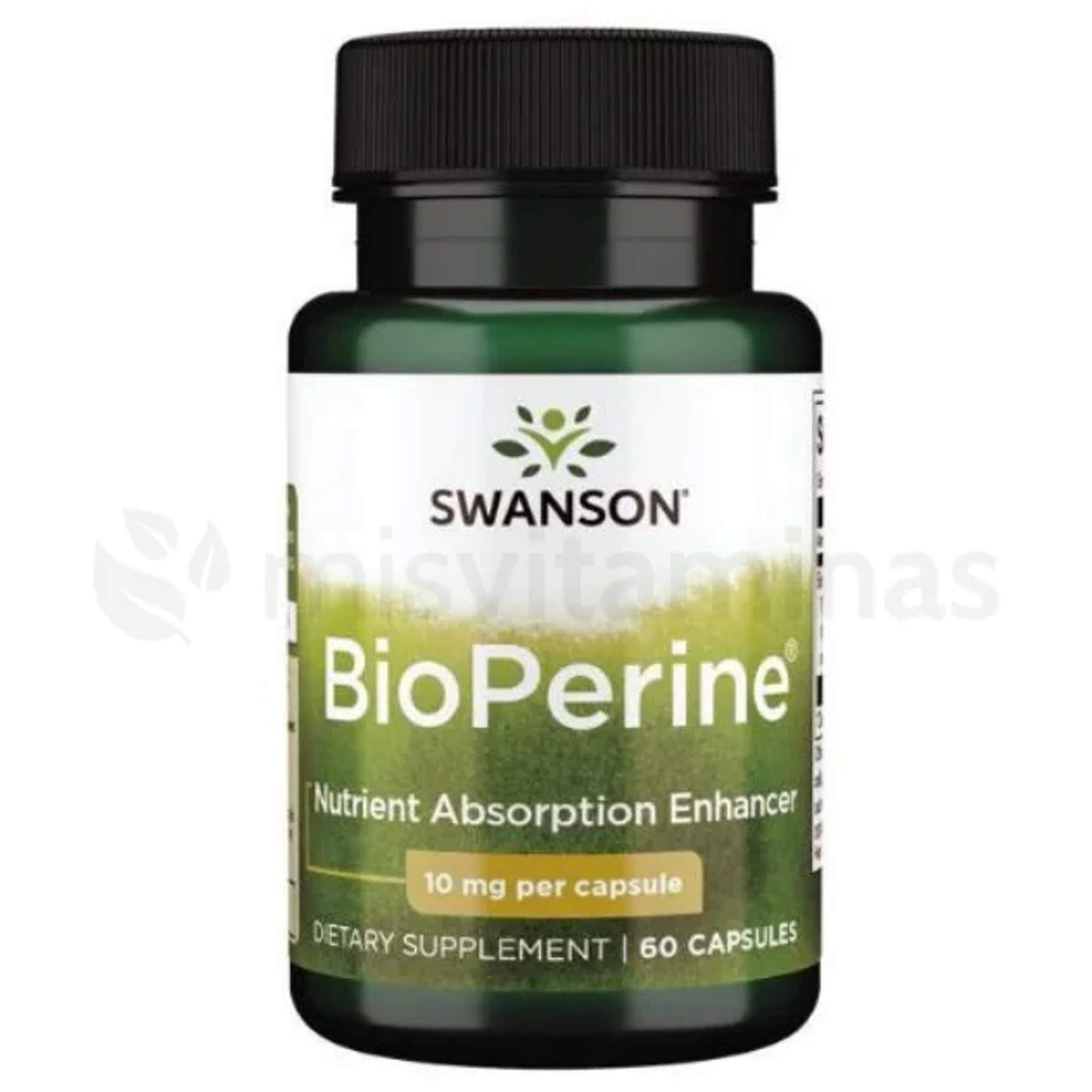 Bioperine 10 mg Swanson 60 capsulas