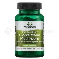 Melena de León 500 mg Swanson 60 cápsulas